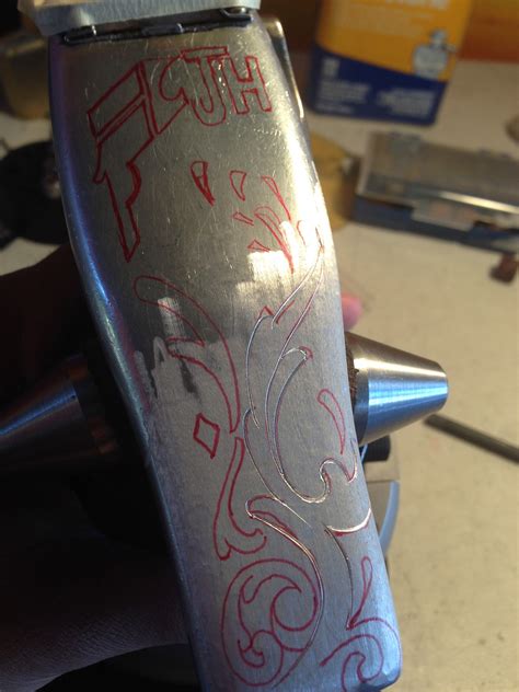 It runs at a minimal noise of 50 db. Custom Hand engraved Hair clippers on Behance