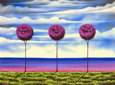 Bing Art By Rachel Bingaman Abstract Art Landscape Painting Purple