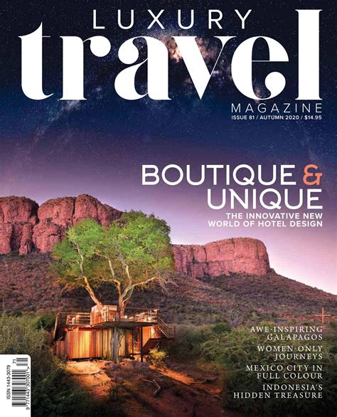 Luxury Travel Magazine Subscriptions And Autumn 2020 Issue Pocketmags