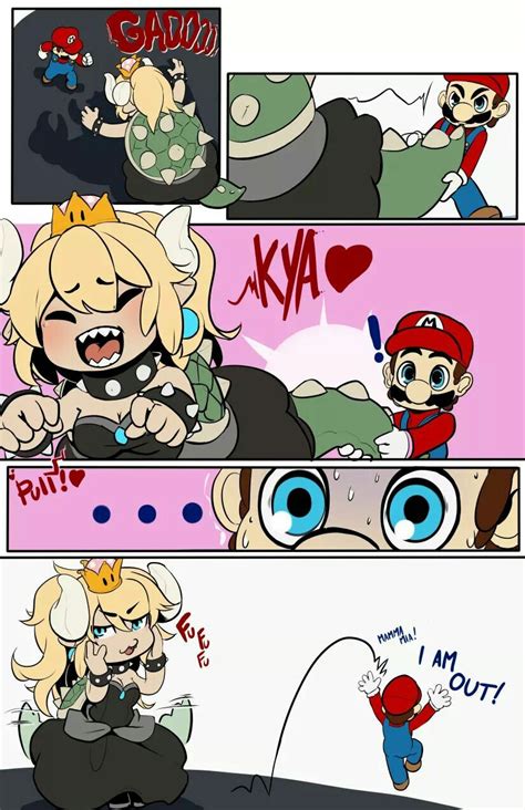 Pin By Lone Cowboi On Bowsette Mario Funny Super Smash Bros Memes Mario Comics