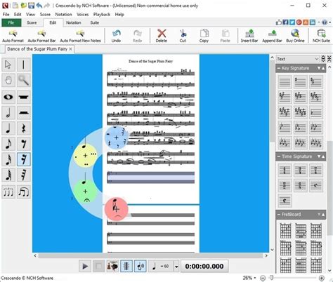 Crescendo music notation editor features: Crescendo Free Music Notation Editor - Free download and ...