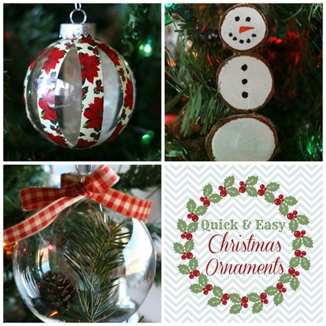 Quick And Easy Christmas Ornaments Addicted 2 Diy