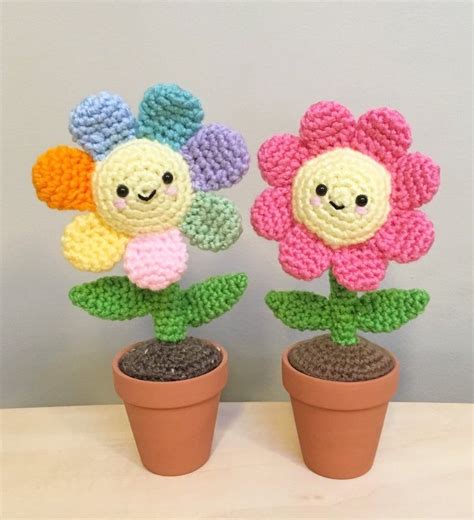 Cactus En Crochet Crochet Puff Flower Crochet Flowers Easy Crochet