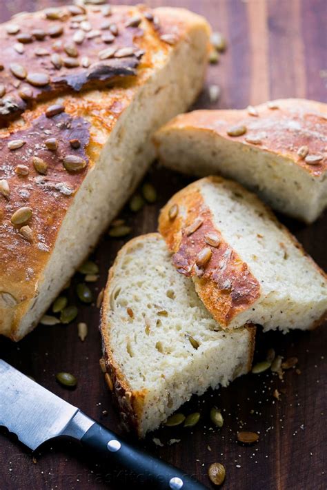 Hi, i wanted to make crusty bread but i do not have a dutch oven or cast iron skillet. Dutch Oven Bread is surprisingly easy to make! This 5-seed ...