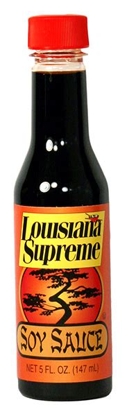 Louisiana Supreme Soy Sauce La Supreme Hot Sauce