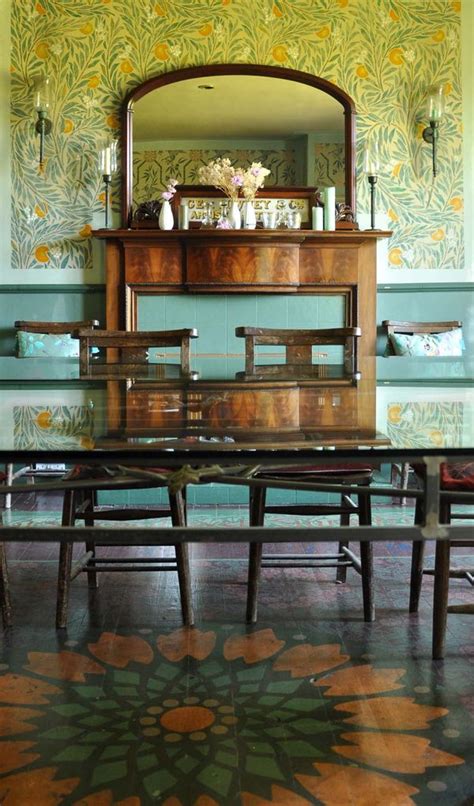 My Arts And Crafts Style Stencilled Dining Room Design Inspiration