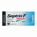 Septrin F tabletas dispersables 800 mg/160 mg 14 tabletas | Walmart