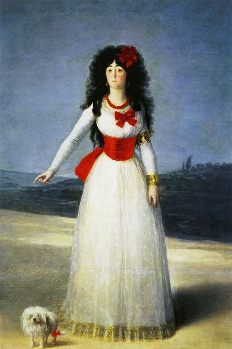 Francisco Goya The Duchess Of Alba