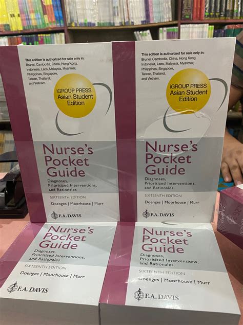 Authentic Nanda 2022 Nurses Pocket Guide 16th Edition By Doenges