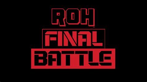 Roh Final Battle In Arlington Quick Results 12102022 — Lucha Central