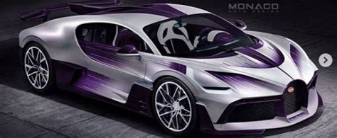 Bugatti Divo Gets Purple Speed Spec In Majestic Rendering