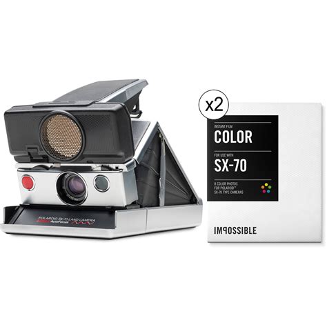 Impossible Polaroid Sx 70 Sonar Instant Film Camera Kit 4143 Bandh