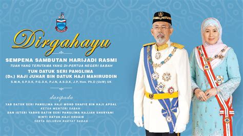 Birthday of the governor of sarawak. 'Silent Drill' Highlight Of Sabah TYT's Birthday Parade ...