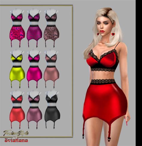 Sexy Clothes Pack 2 Fusionstyle By Sviatlana Downloads The Sims 4 Loverslab