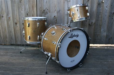 Ludwig Pre Serial Downbeat Outfit In Champagne Sparkle Uk