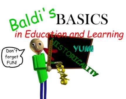 Do not repaint the color in baldi 3: Baldi's Basics in Education and Learning PC Oyun indir ...