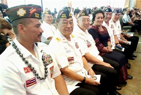 Amata Honors Veterans On The Anniversary Of The Victory In The Pacific