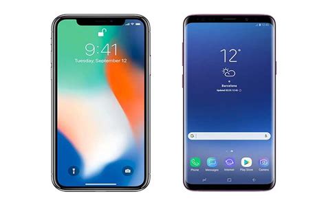 Samsung Galaxy S9 Vs Apple Iphone X Qual O Melhor Smartphone