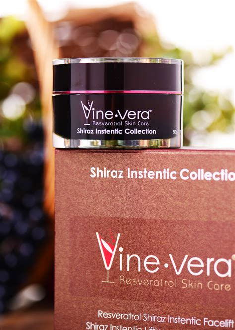 Resveratrol Shiraz Instentic Facelift Vine Vera Ca