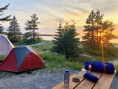 Camping At Wilderness State Park Michigan