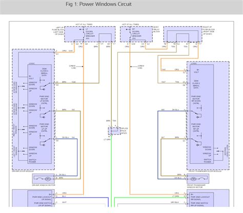 2008 Silverado Power Window Wiring Diagram Wiring Diagram Schematic