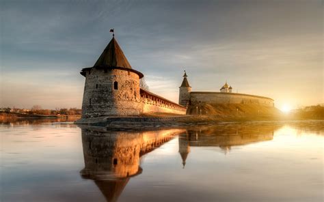 Nature Landscape Architecture Castle Tower Water