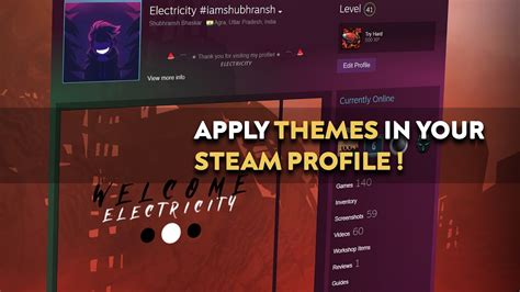 How To Apply Themes In Your Steam Profile 2020 Youtube