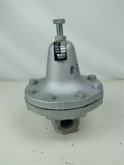Watts 152a Process Steam Pressure Regulator Iron 34 Pipe Size Range