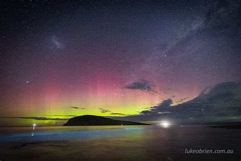 Aurora And Bioluminescence Luke Obrien Photography