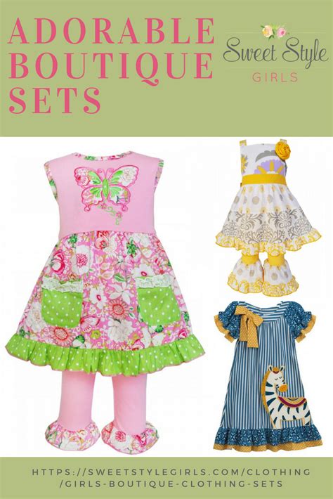 Shop Our Collection Of Adorable Boutique Sets For Little Girls Many