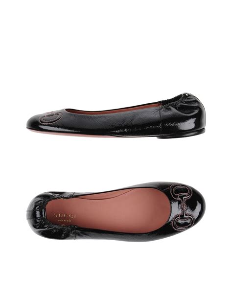 Lyst Gucci Ballet Flat In Black