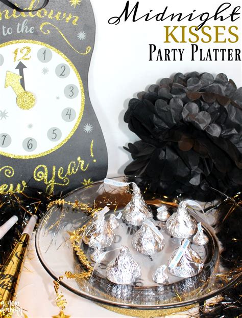 midnight kisses party platter diy party platters simple diy easy diy kiss party midnight