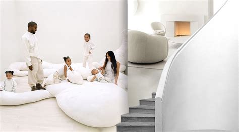 Inside Kim Kardashian And Kanye Wests Very White Very Clean Mansion