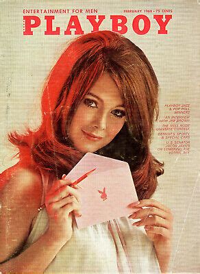 Fair February Playboy Magazine Complete W Centerfold Nancy Harwood Vargas Ebay