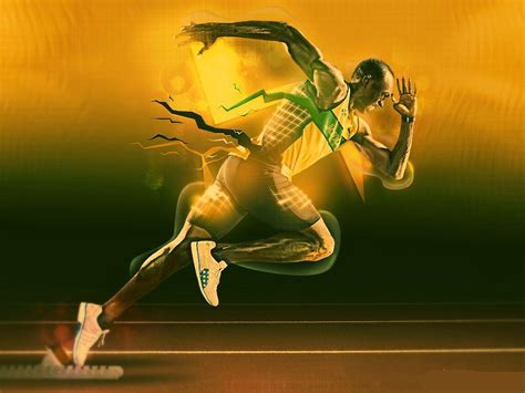 Usain Bolt Running Wallpapers Wallpaper Cave