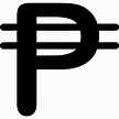 Philippines peso currency symbol Icons | Free Download
