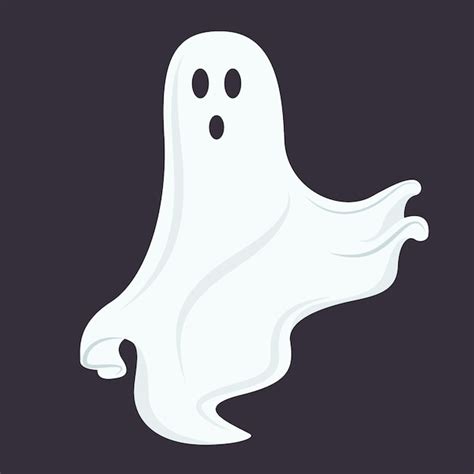 Premium Vector Spooky Ghost Vector Illustration Graphic Icon Symbol