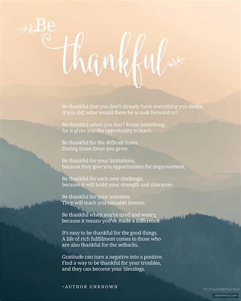 31 Days Of Thankfulness Thankful Poems Thankful Life Coaching Business