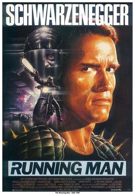 The Running Man Movie Poster 3 Of 5 Imp Awards