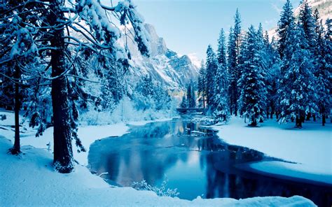 Beautiful Snowy Scenery