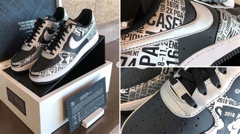 Nike Ts Paul Casey One Of A Kind Air Force 1 Golf Shoes