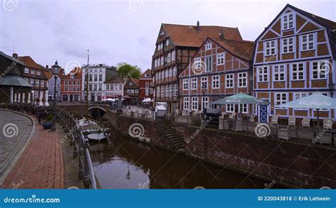 Historic City Center Of Stade In Germany Editorial Stock Photo Image