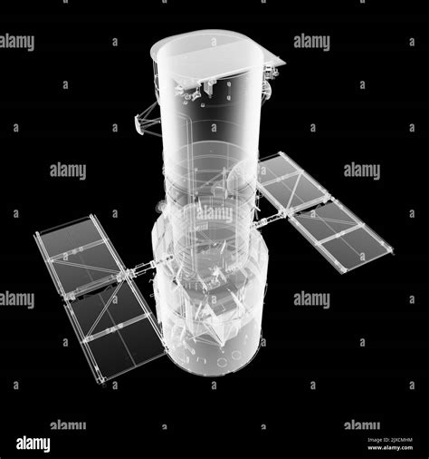 The Hubble Space Telescope X Ray Render Stock Photo Alamy