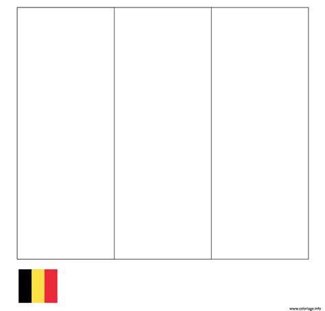 Drapeau de l'italie à colorier. Coloriage drapeau belgique - JeColorie.com