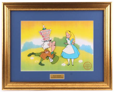 Walt Disney Alice In Wonderland 155x195 Custom Framed Limited