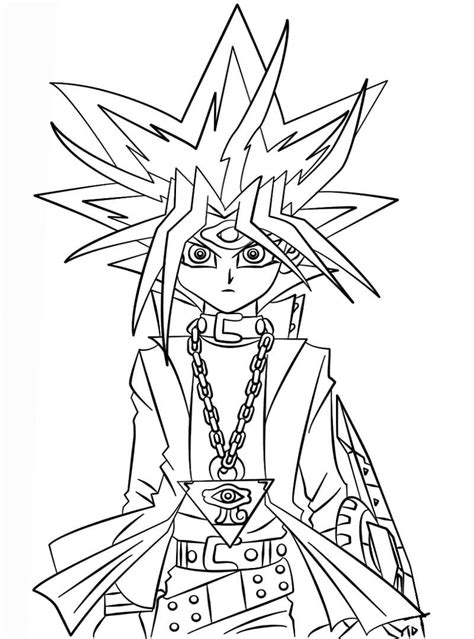 Imprimir Imagem De Yu Gi Oh Para Colorir Imprimir E Desenhar Colorirme