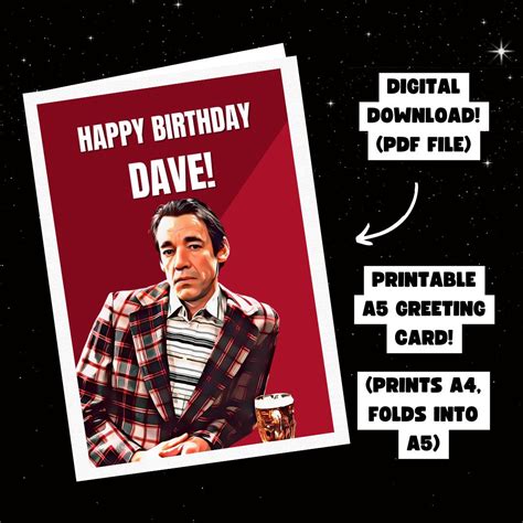 Trigger Happy Birthday Dave Only Fools And Horses Funny Etsy