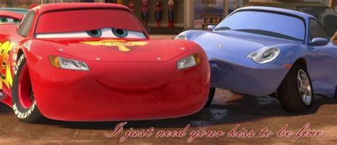 Cars 2 Lightning Mcqueen And Sally Pic Probe