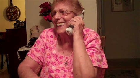 Grandma Takes Some Birthday Calls Youtube