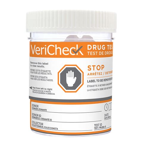 Vericheck Drug Test Cup Vericheck